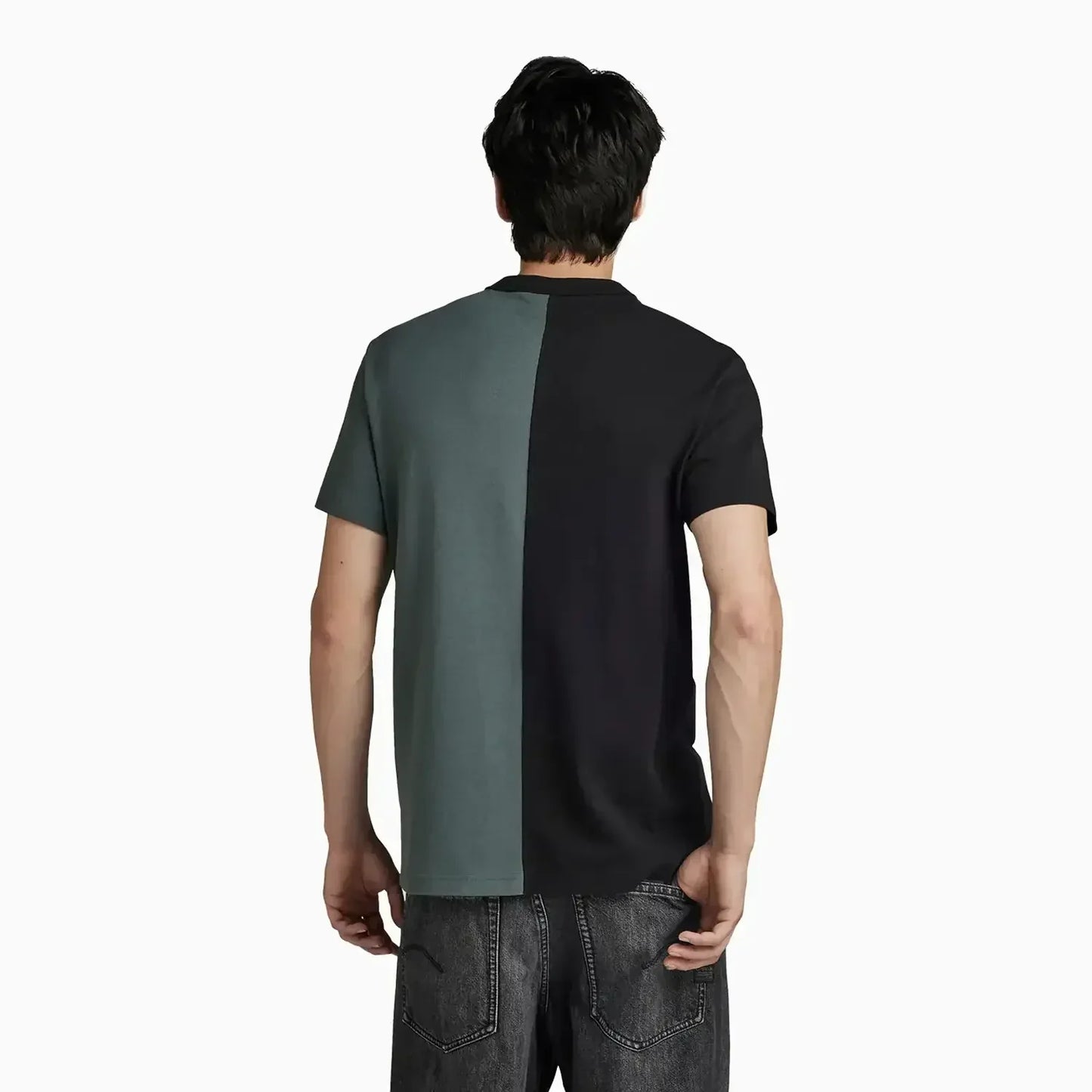 Men's Cut & Sew Graphic T Shirt