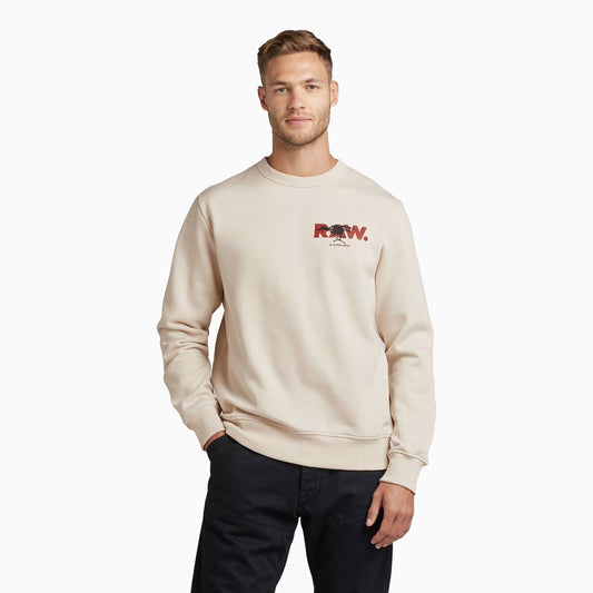 Men's Hound Skeleton Back Graphic Sweatshirt