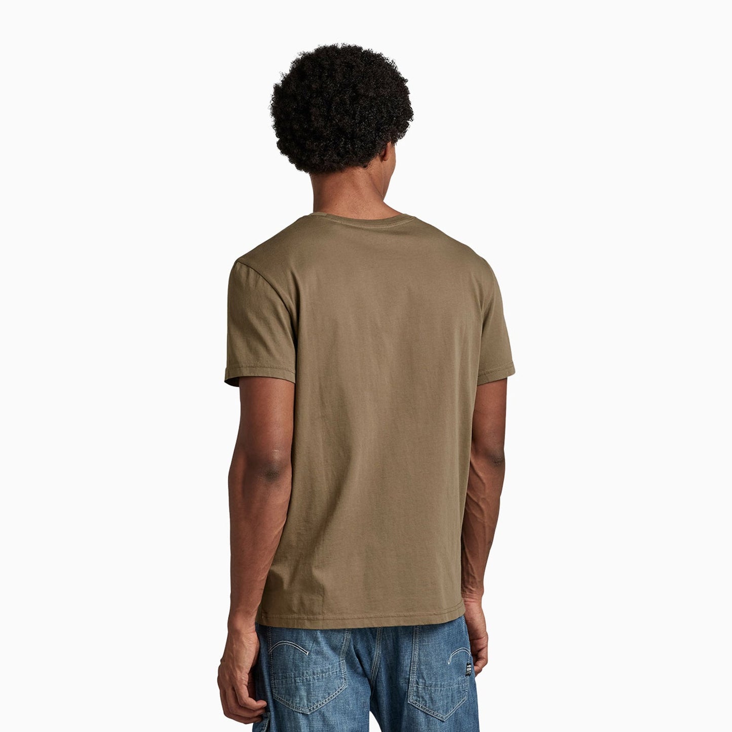 Men's Raw Short Sleeve T Shirt