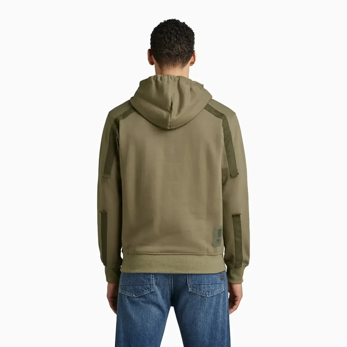 Men's Tape Pull Over Hoodie