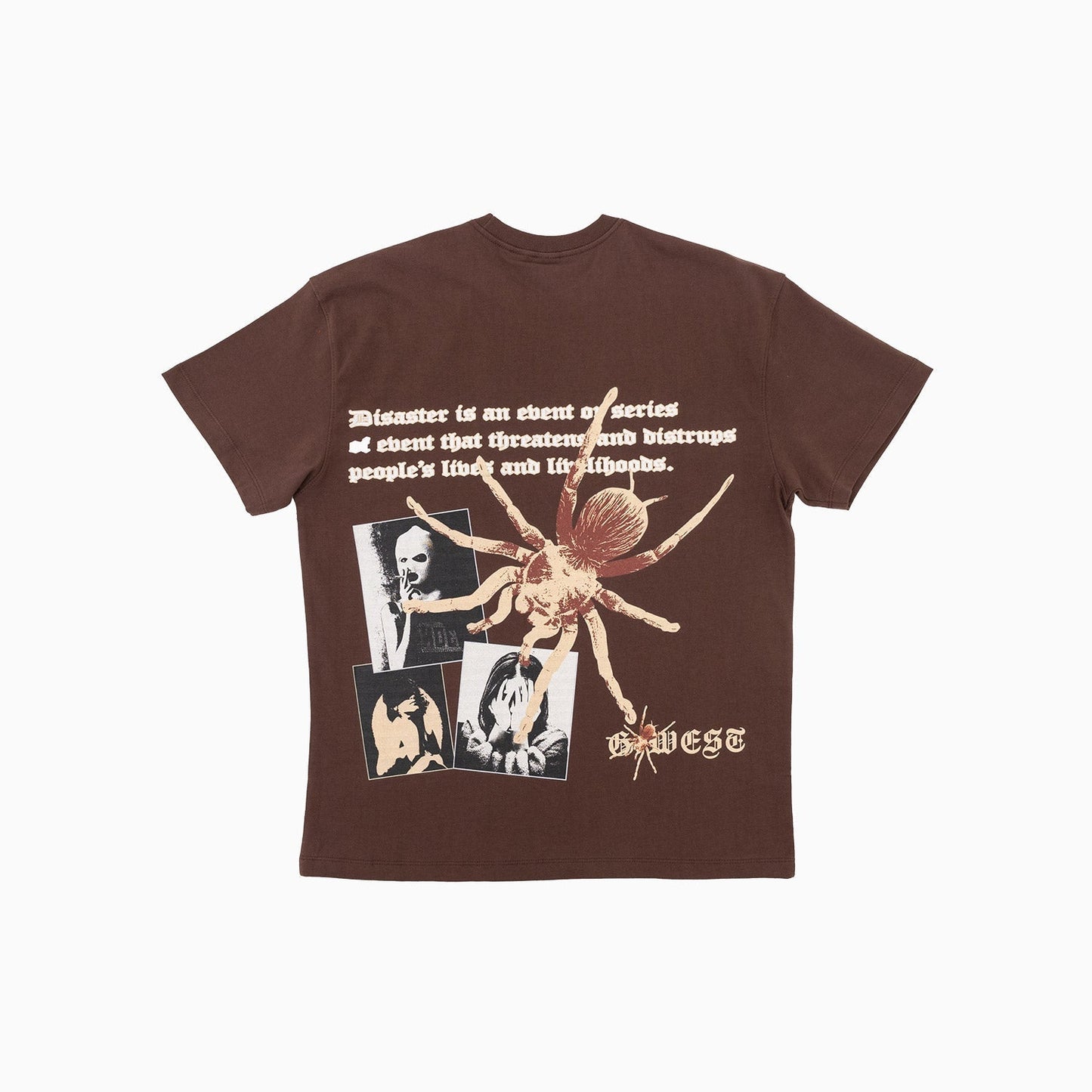 Men's Big Spider T-Shirt And Shorts Outfit