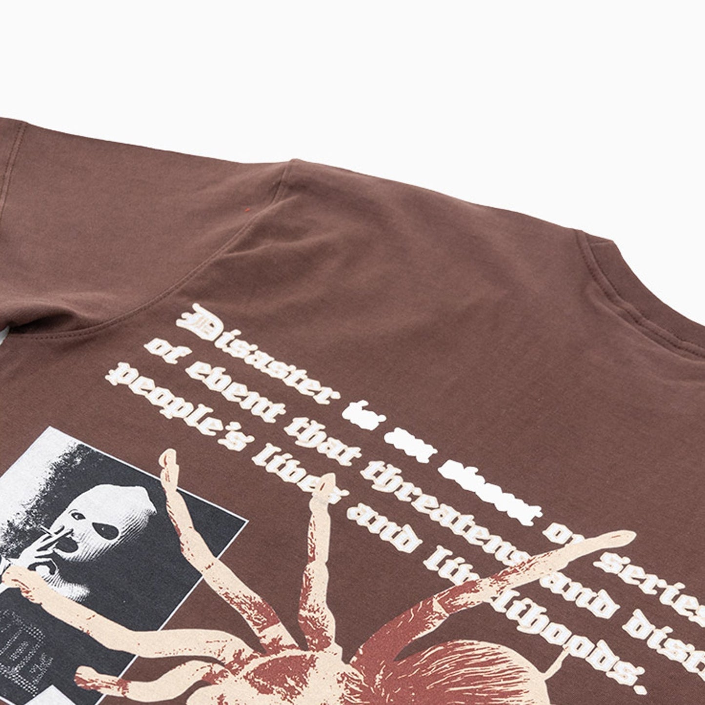 Men's Big Spider T-Shirt And Shorts Outfit