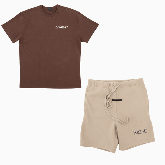 Men's Big Spider T-Shirt And Shorts Outfit