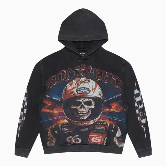 Men's Racer Goldie Pull Over Hoodie