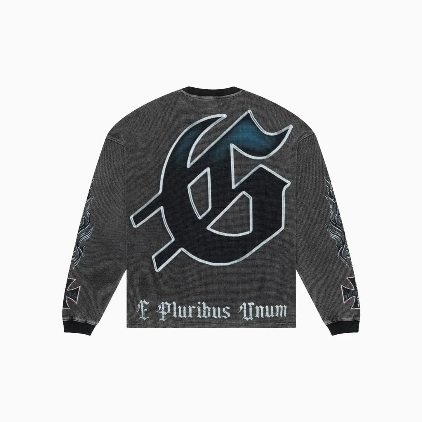 Men's Rocker Thermal Grey Wash Sweatshirt