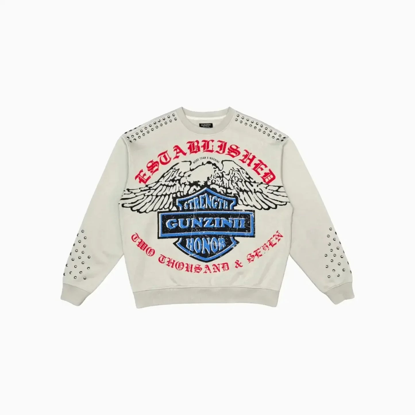 Men's Strength Honor Crew Neck Sweat Shirt