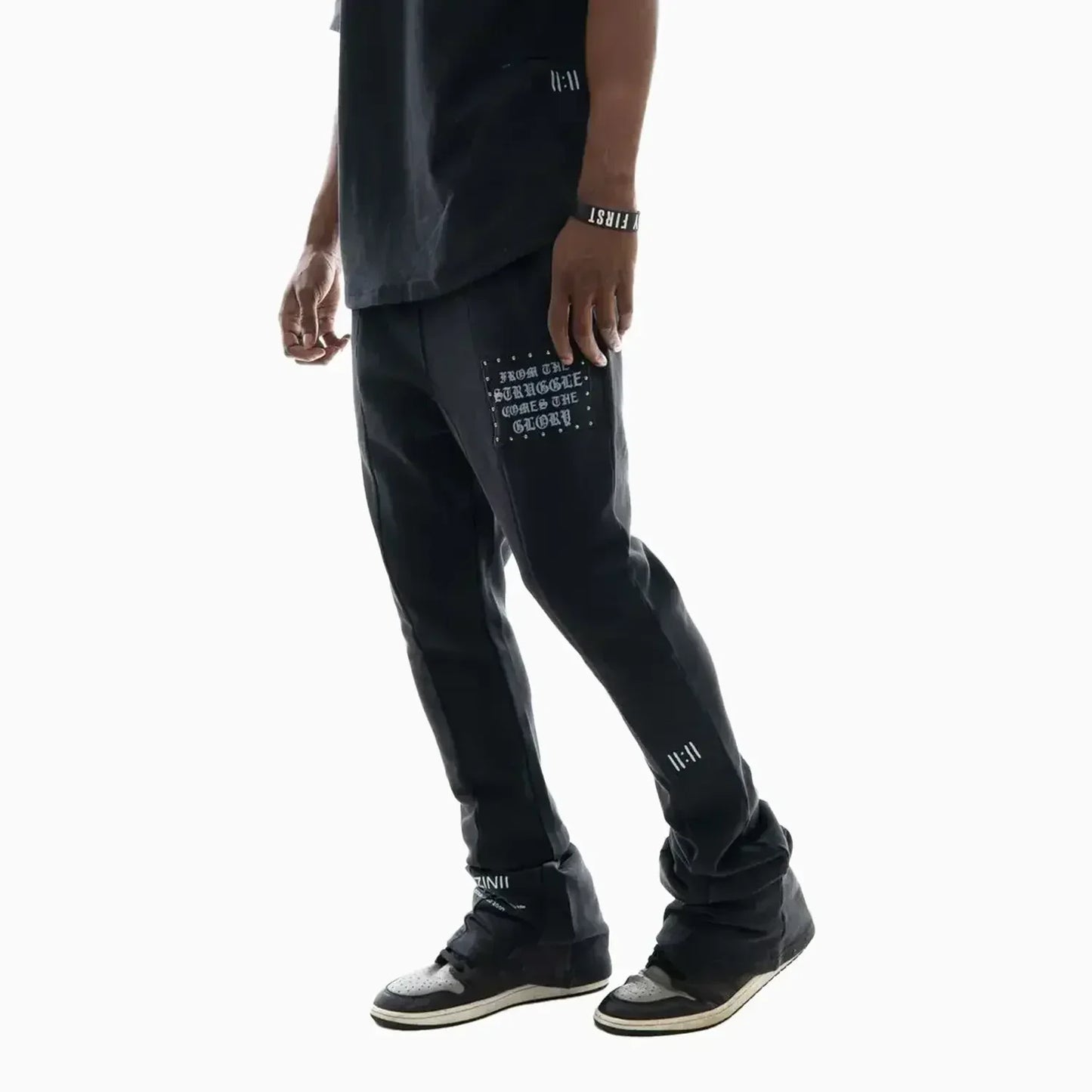 Men's Savage Culture Graphic Co-ord Set – Black Edition