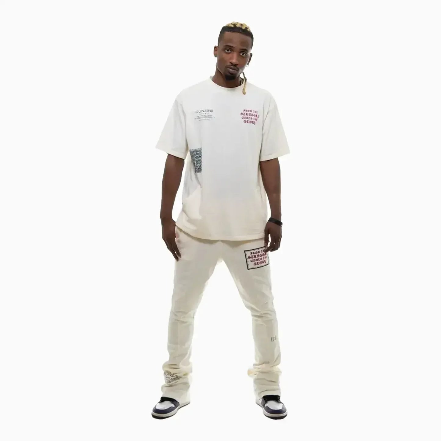 Men's Savage Culture Graphic Co-ord Set – Off-White Edition