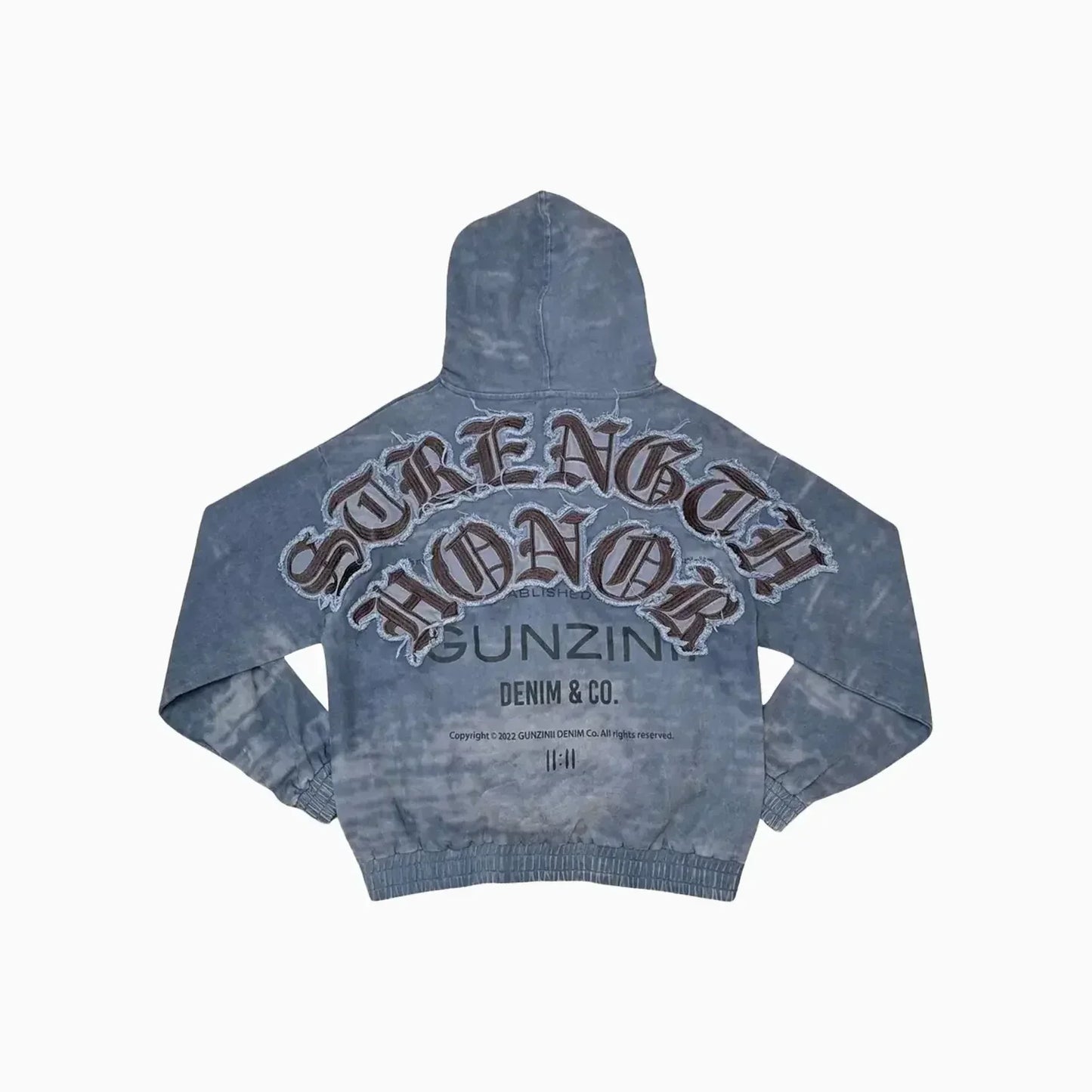 Men's Strength Honor Pull Over Hoodie