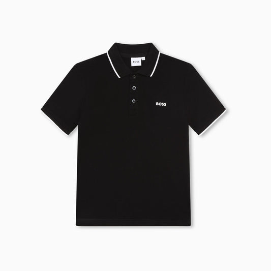 Kid's Logo Short Sleeve Polo Shirt