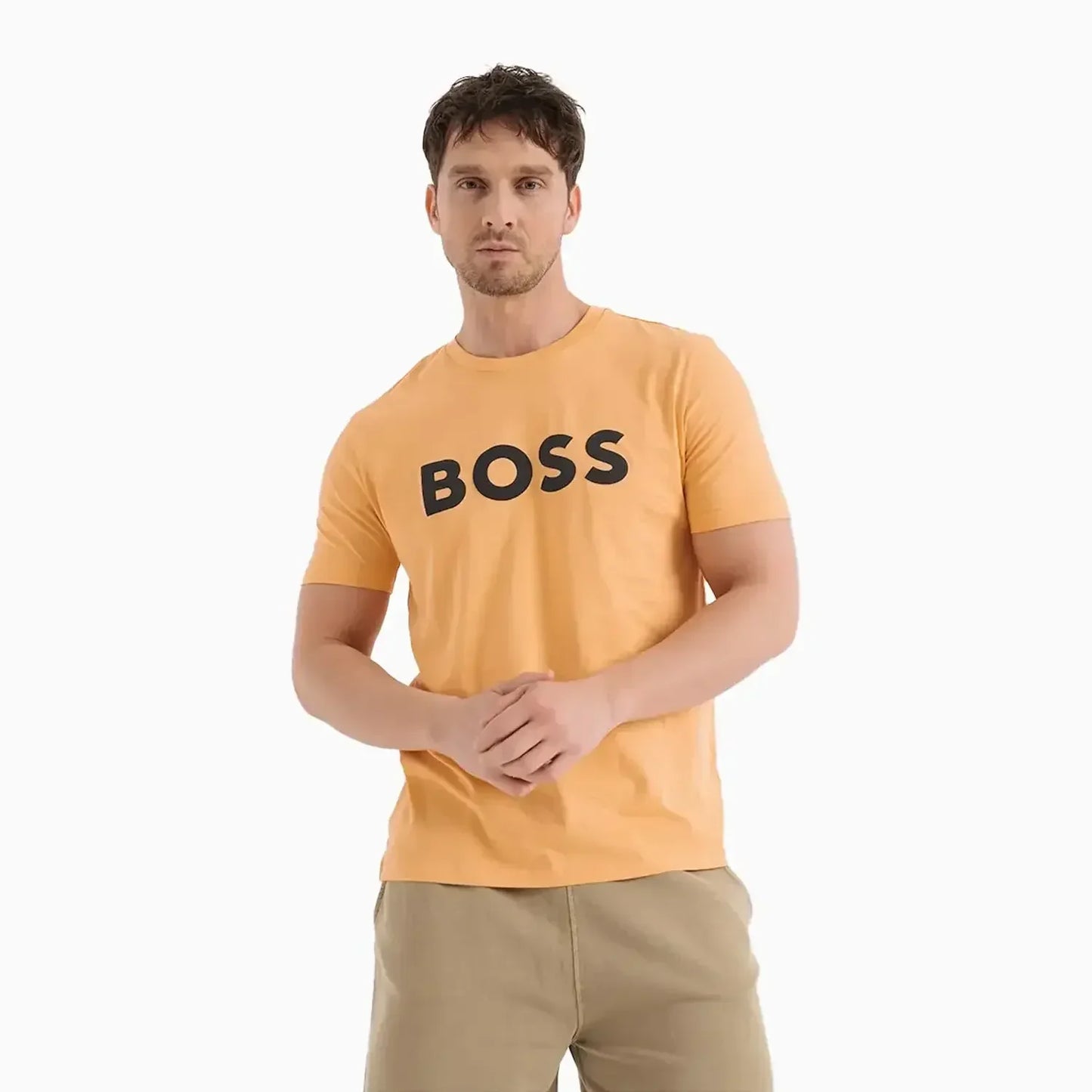 Men's Cotton Jersey Crew Neck T Shirt