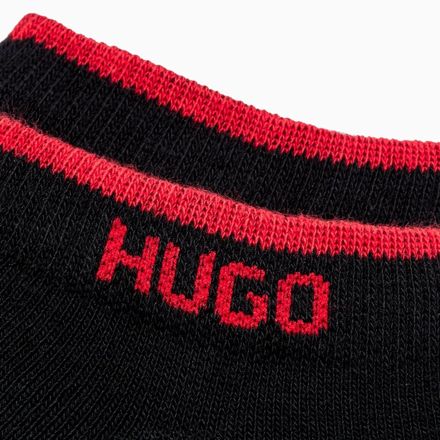 Men's Two Pack Of Invisible Socks In A Cotton Blend