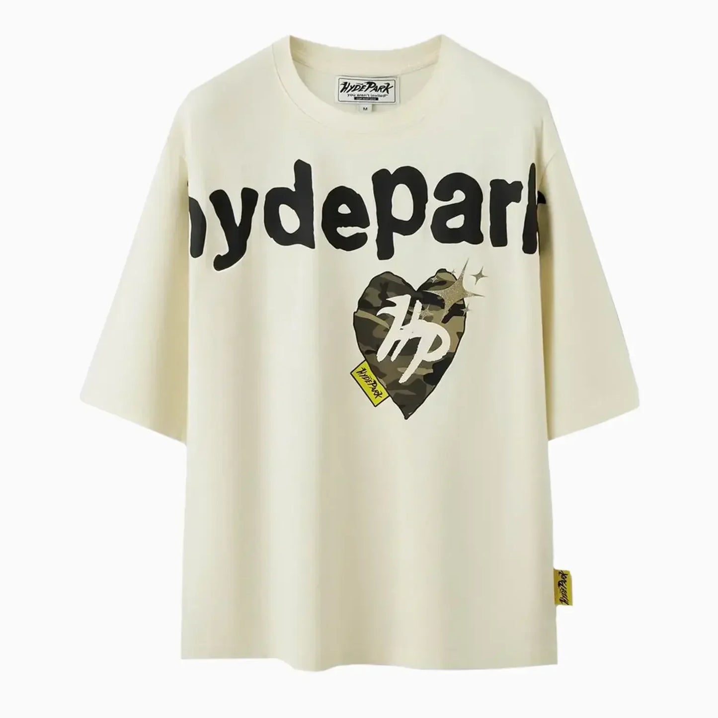 Men's Power Skull Camo Heart T-Shirt