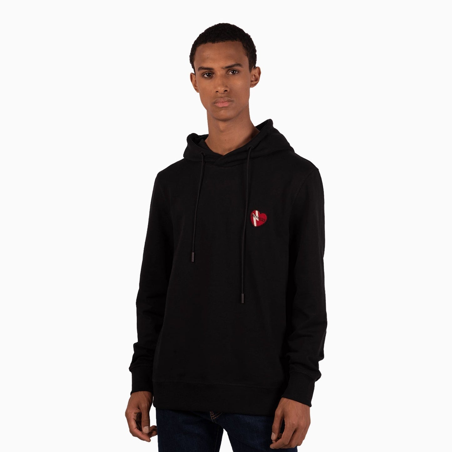 Men's Embroidery Fleece Pull Over Hoodie
