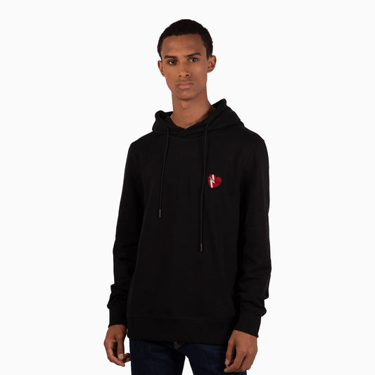 Men's Embroidery Fleece Pull Over Hoodie