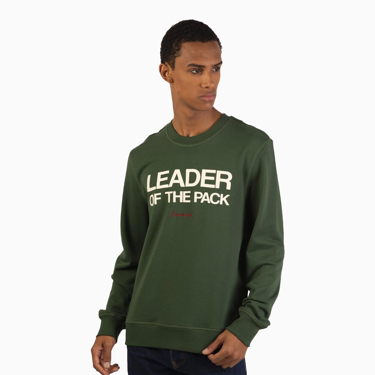 Men's Leader Of The Pack Crew Neck Sweatshirt