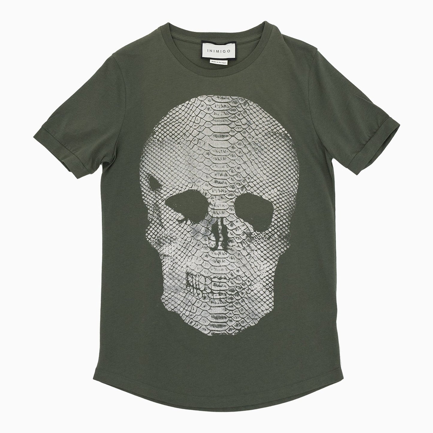 Men's Snake Skull Short Sleeves T Shirt