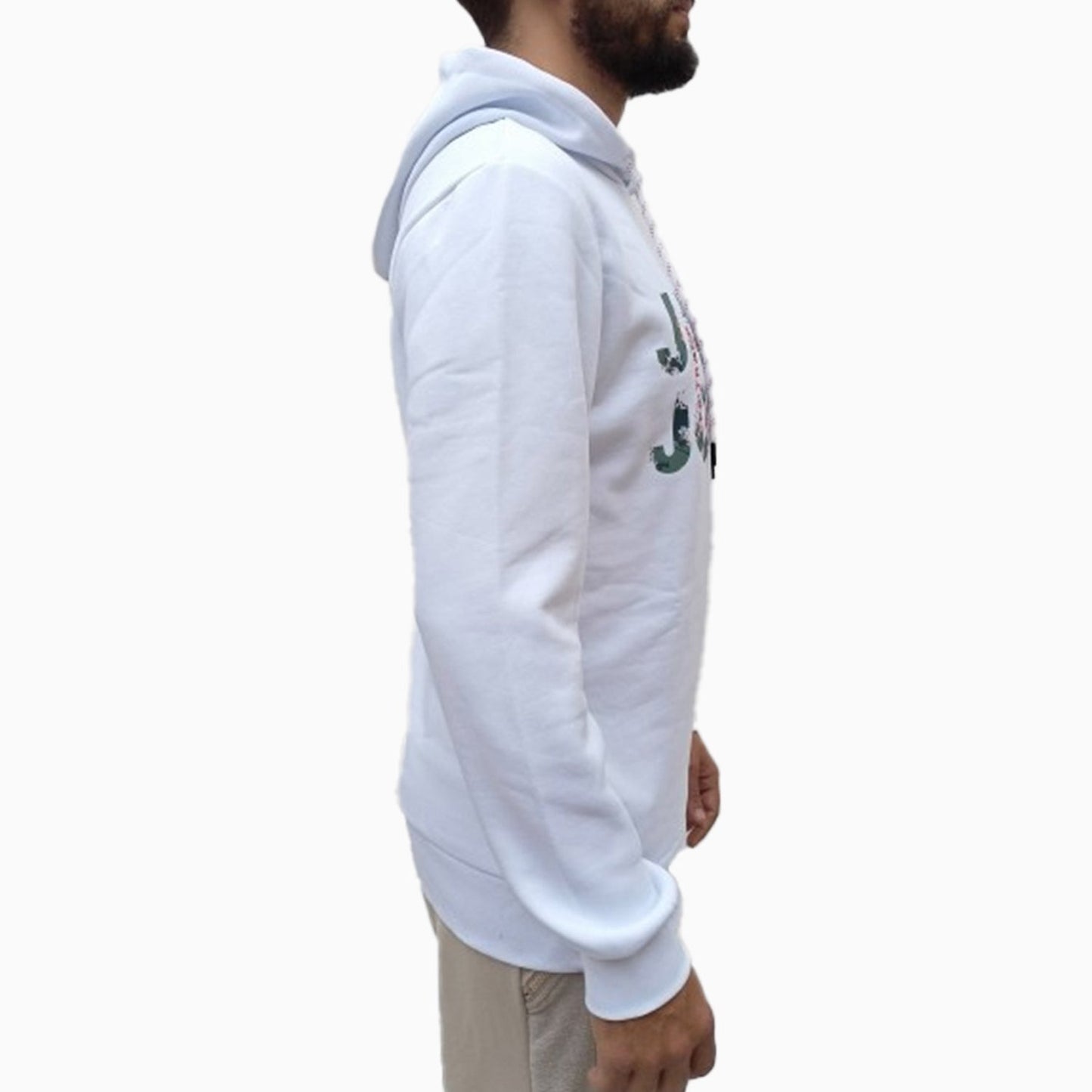 Men's Large Logo Pull Over Hoodie