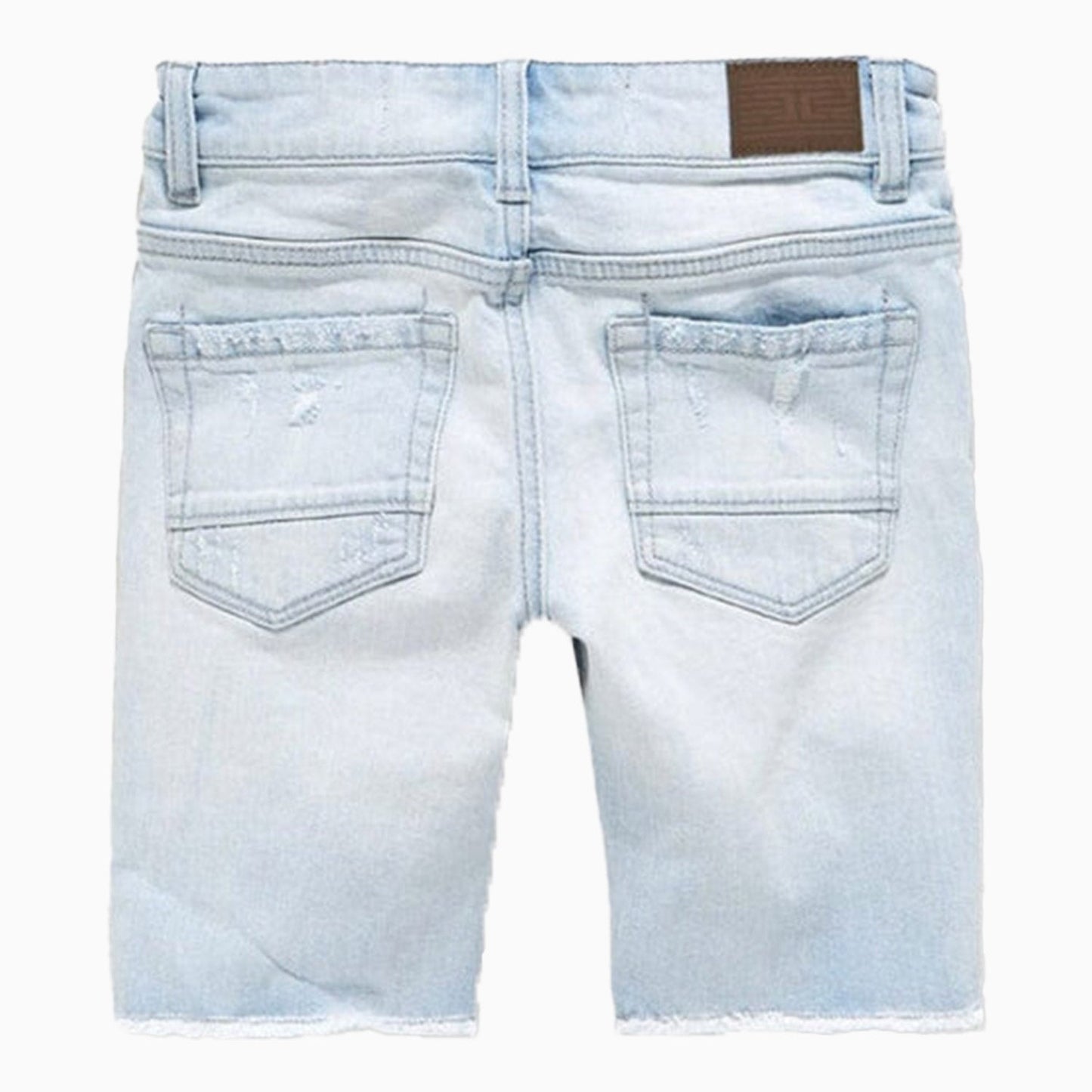 Kid's Shredded Abyss Denim Shorts