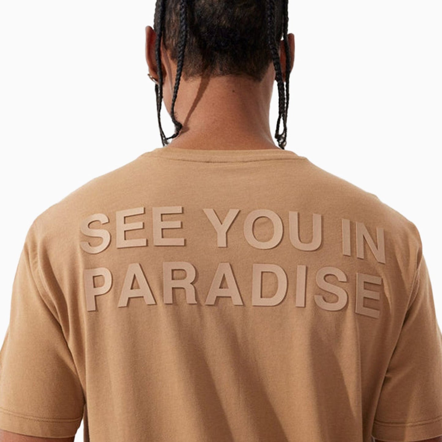 Men's Paradise Tonal T Shirt And Shorts Outfit