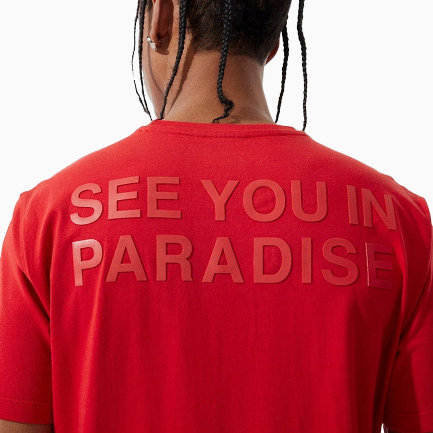 Men's Paradise Tonal T Shirt And Shorts Outfit