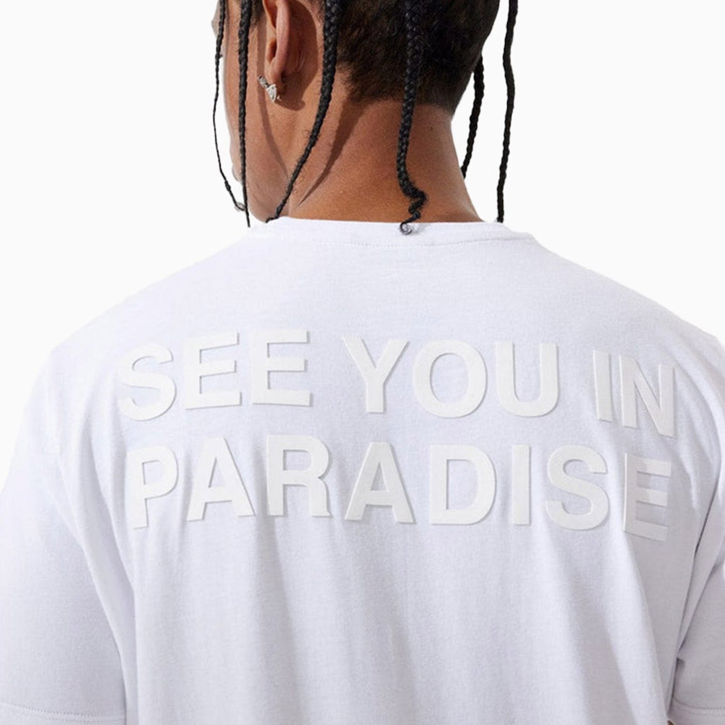 Men's Paradise Tonal T Shirt And Shorts Outfit