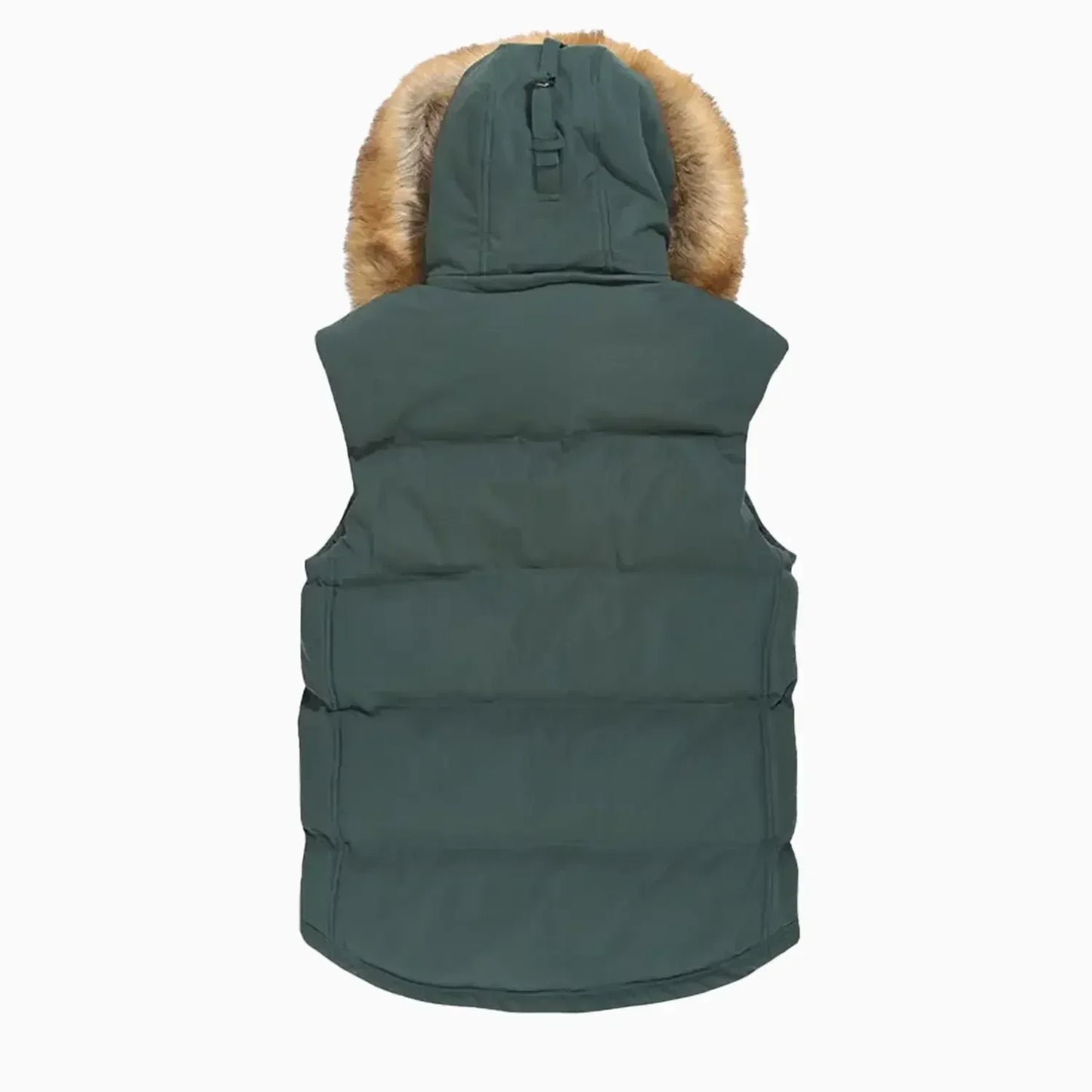 Men's Yukon Fur Lined Puffer Vest