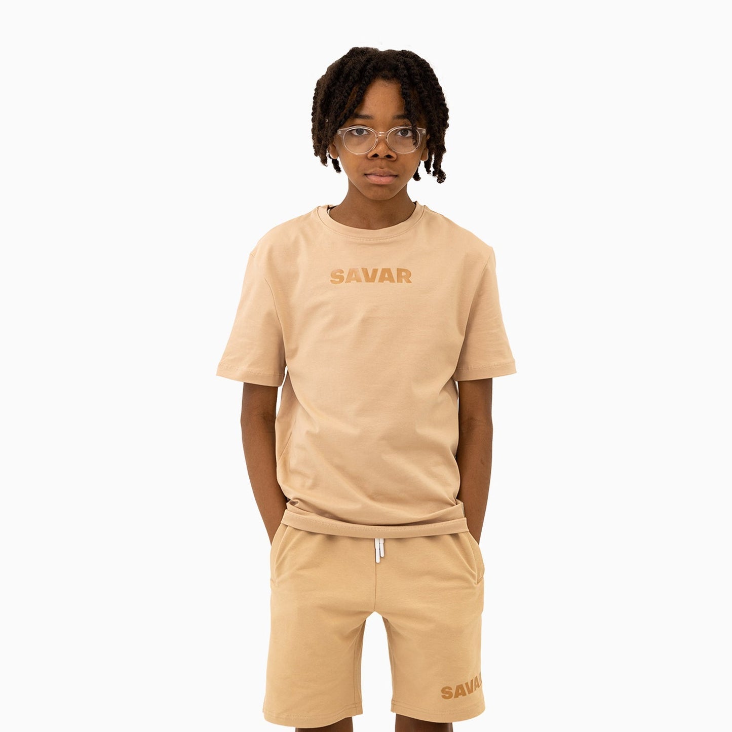 Kid's Savar T-Shirt And Shorts Outfit