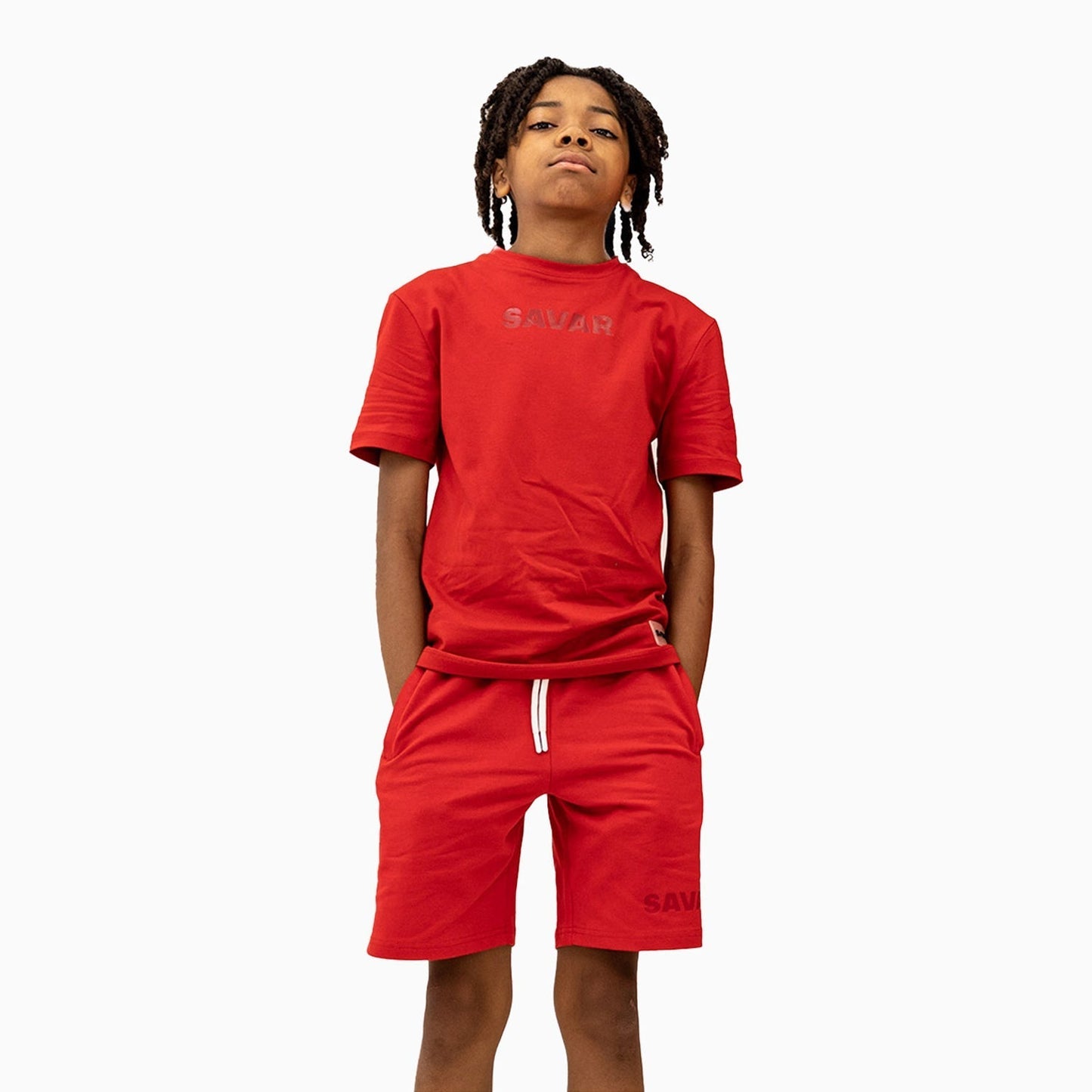 Kid's Savar T-Shirt And Shorts Outfit
