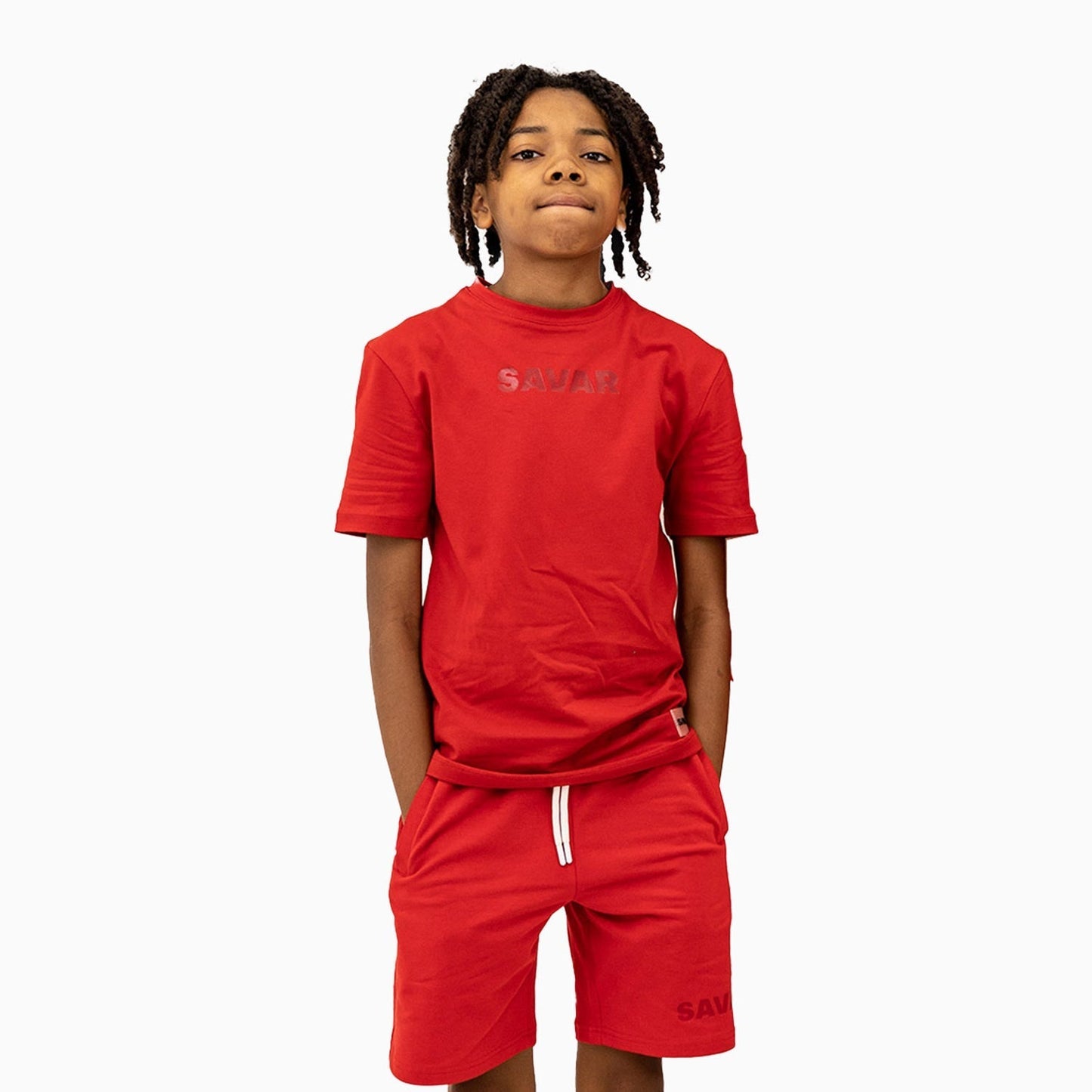 Kid's Savar T-Shirt And Shorts Outfit