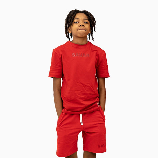 Kid's Savar T-Shirt And Shorts Outfit