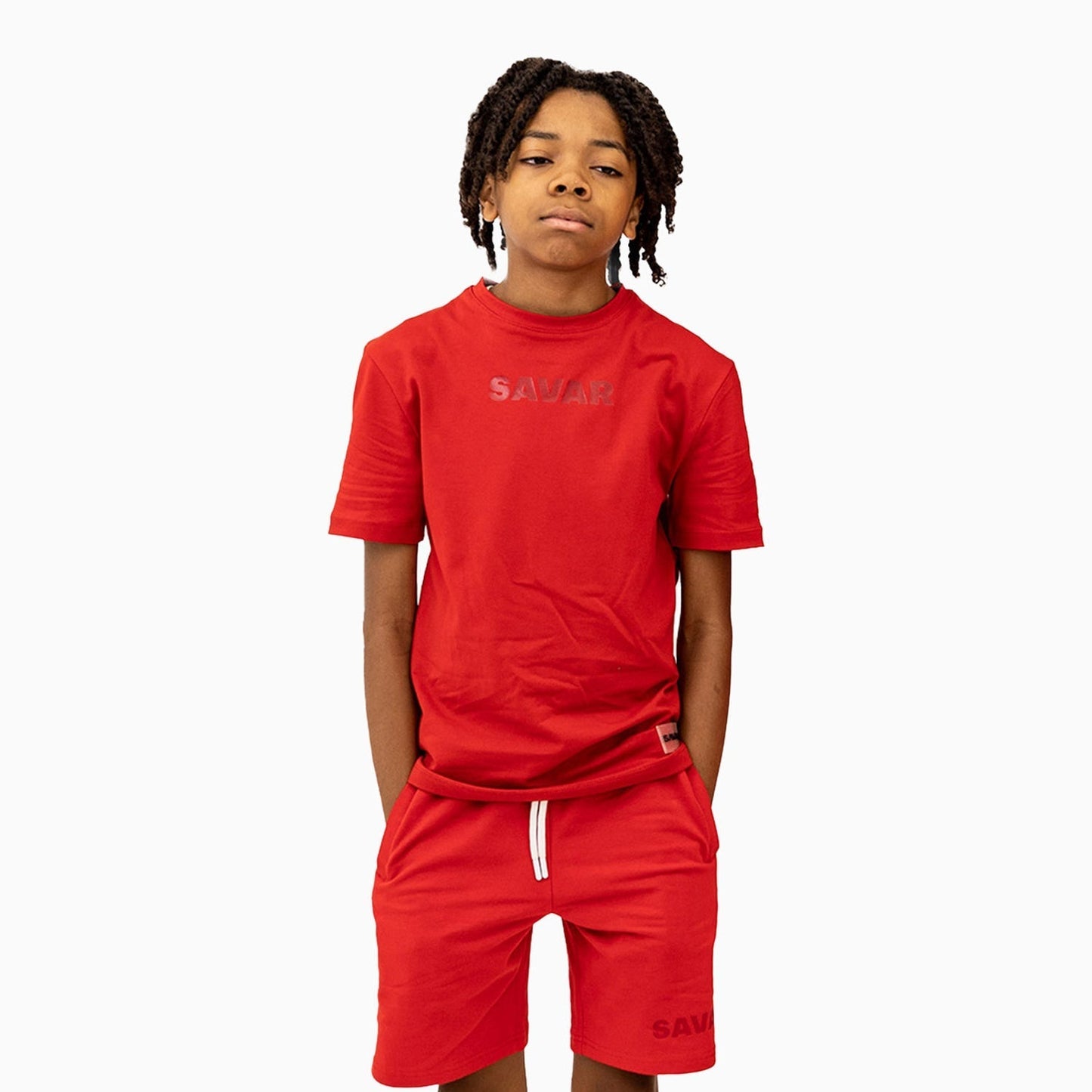 Kid's Savar T-Shirt And Shorts Outfit