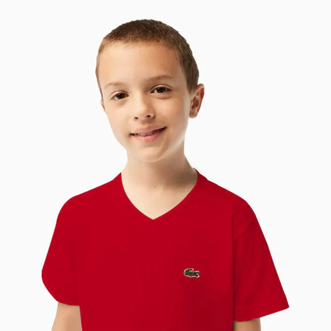 Kid's Cotton V Neck T-Shirt