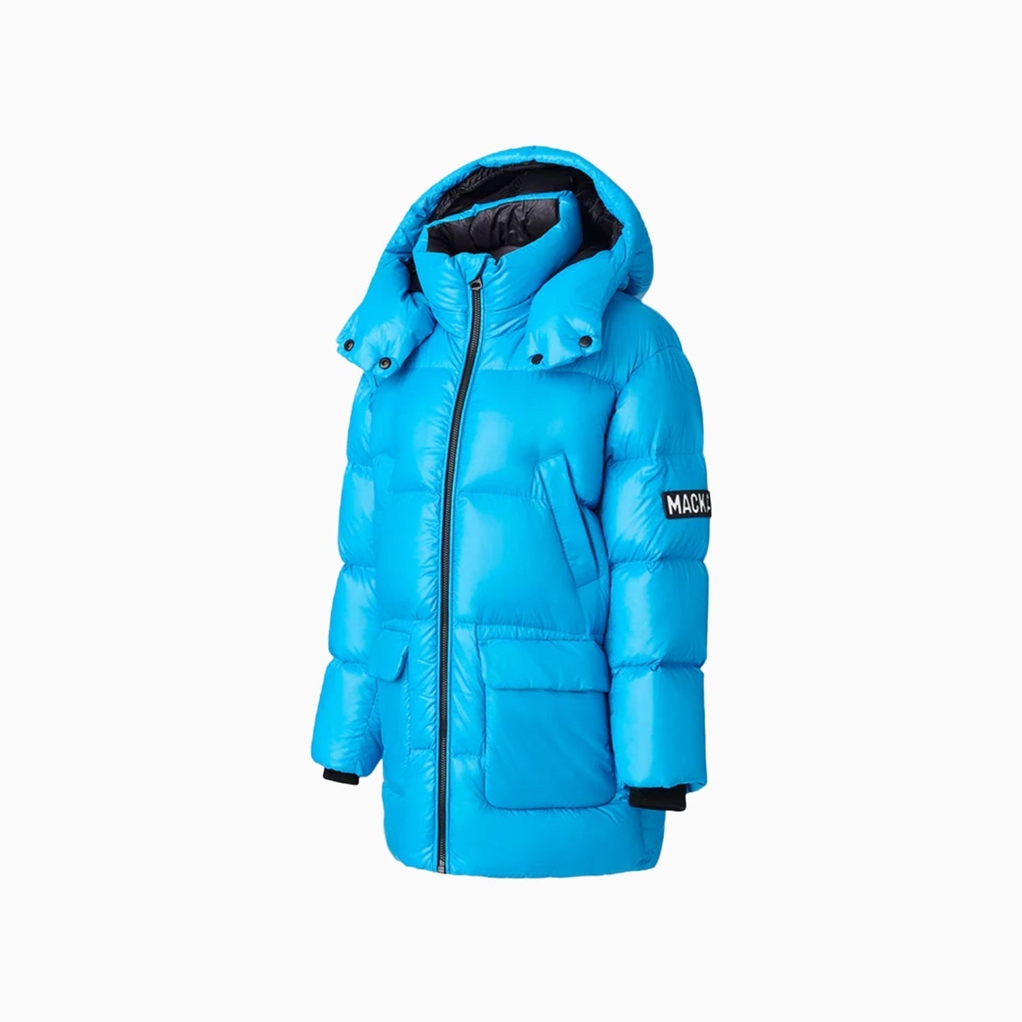 Kid's KENNIE Lustrous Light Down Parka Jacket With Hood