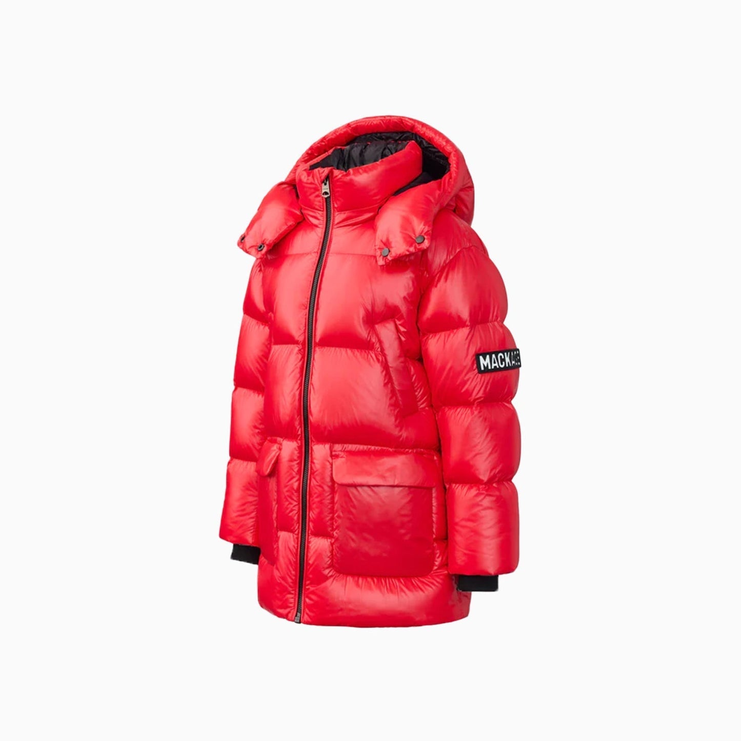 Kid's KENNIE Lustrous Light Down Parka Jacket With Hood