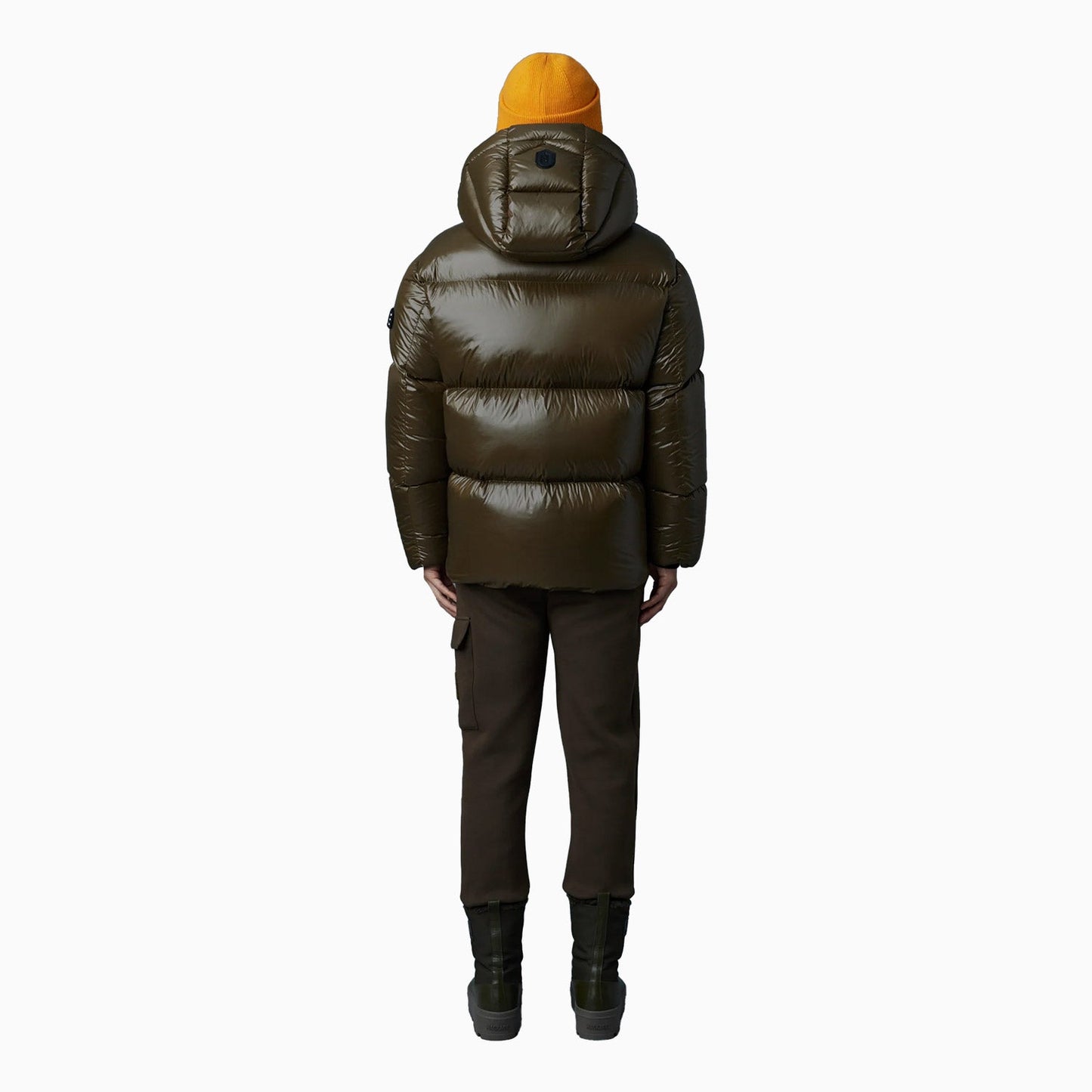 Men's KENT-Z Lustrous Light Down Jacket With Hood