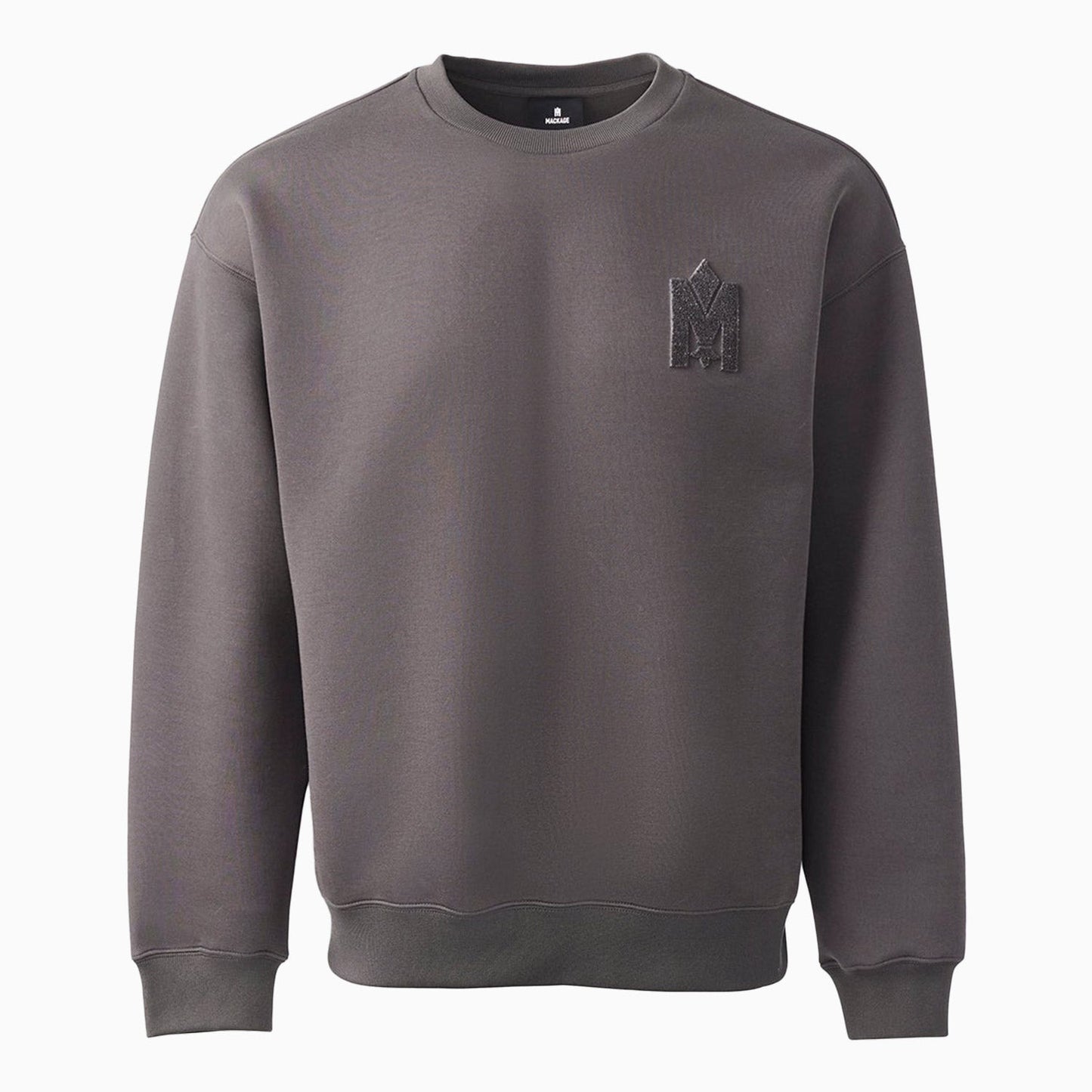 Men's MAX-VT Double Face Jersey Sweatshirt With Embroidered Logo