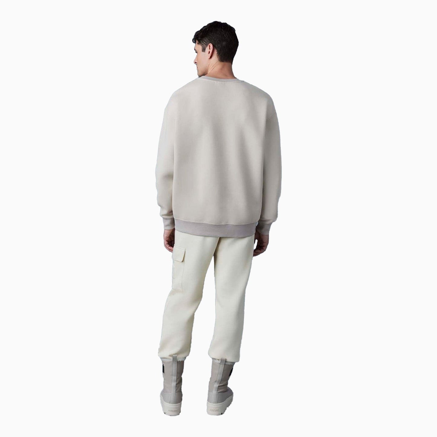 Men's MAX-VT Double Face Jersey sweatshirt With Embroidered Logo