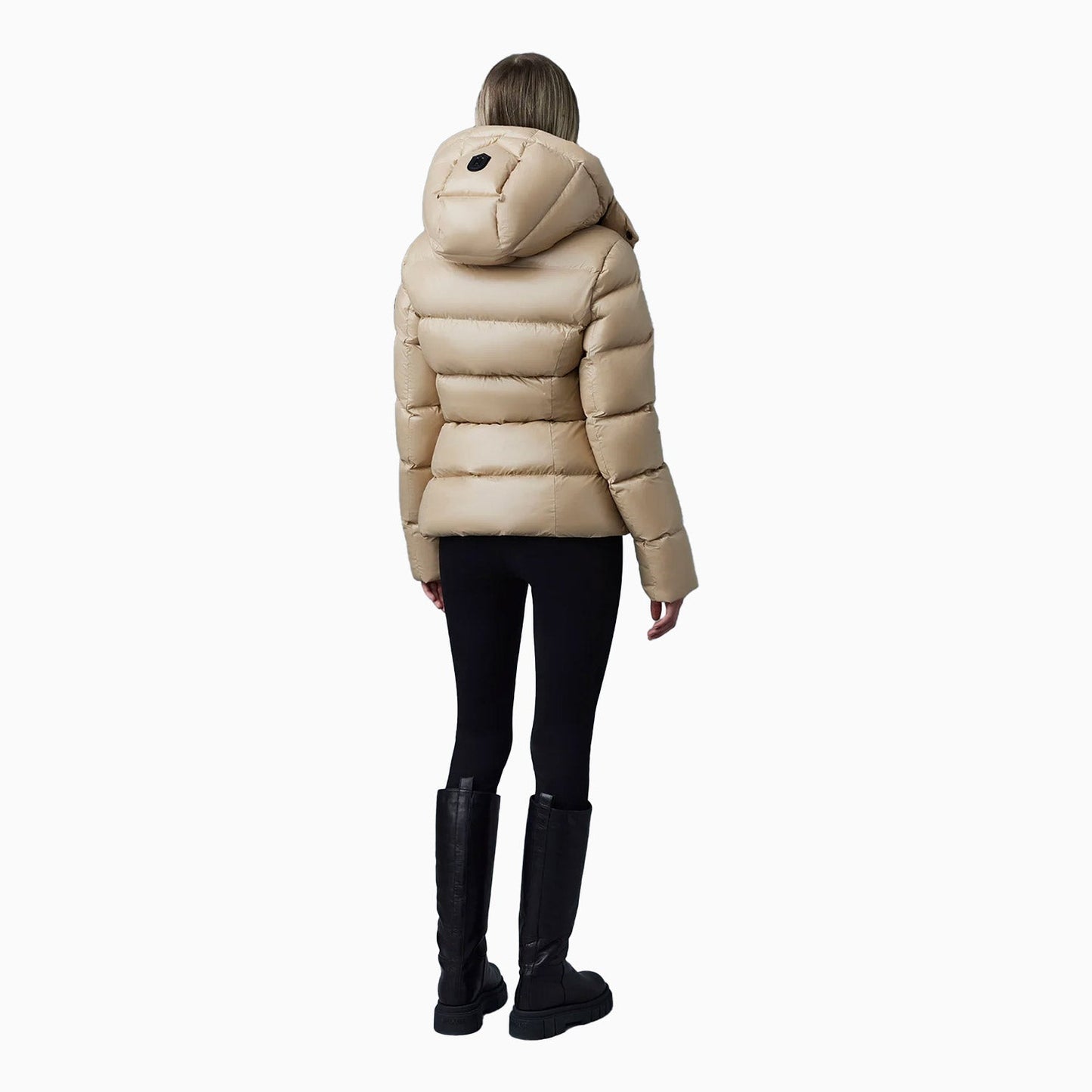 Women's MADALYN Lustrous Light Down Jacket With Hood
