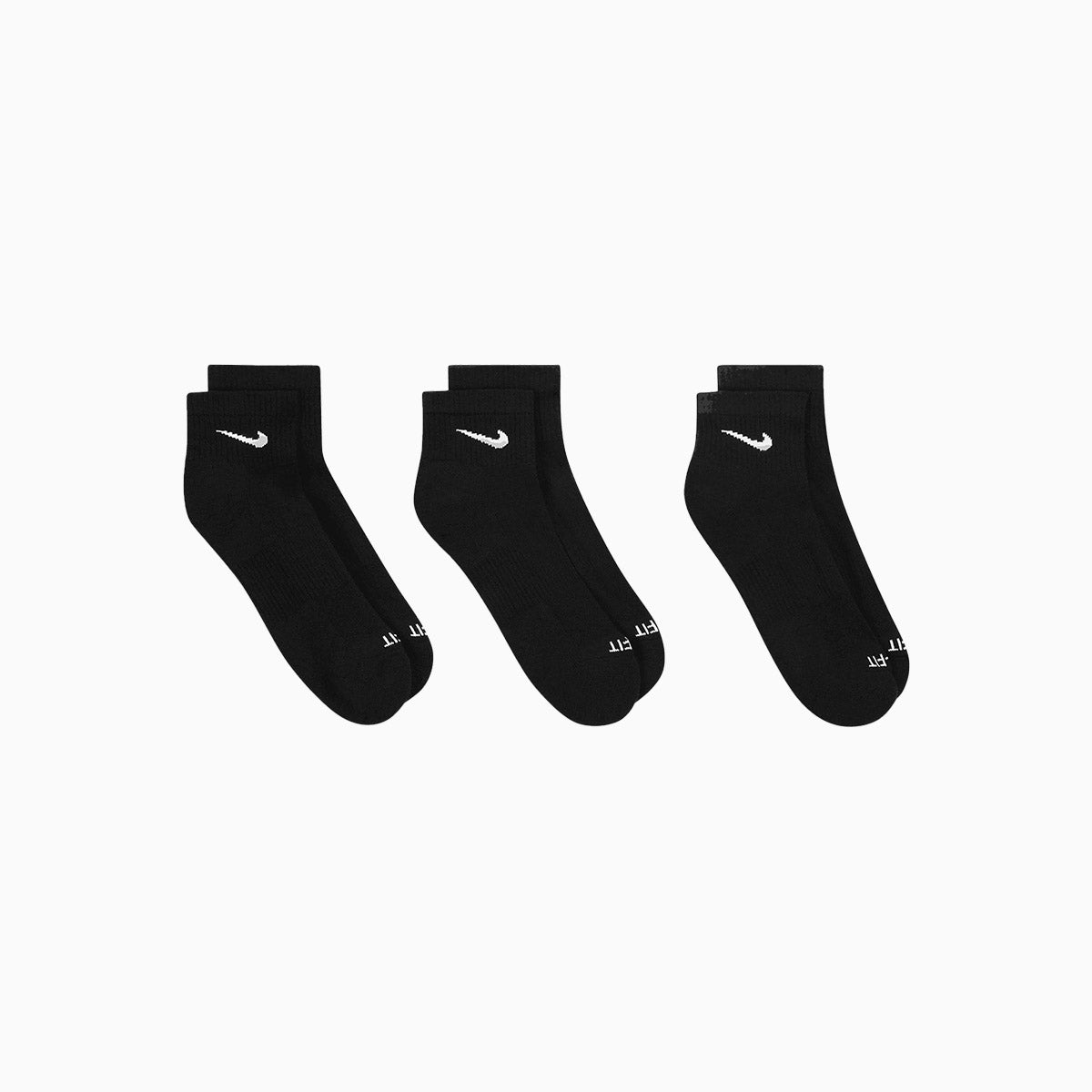 Men's Nike Everyday Plus Cushioned Ankle Socks (3 Pairs)