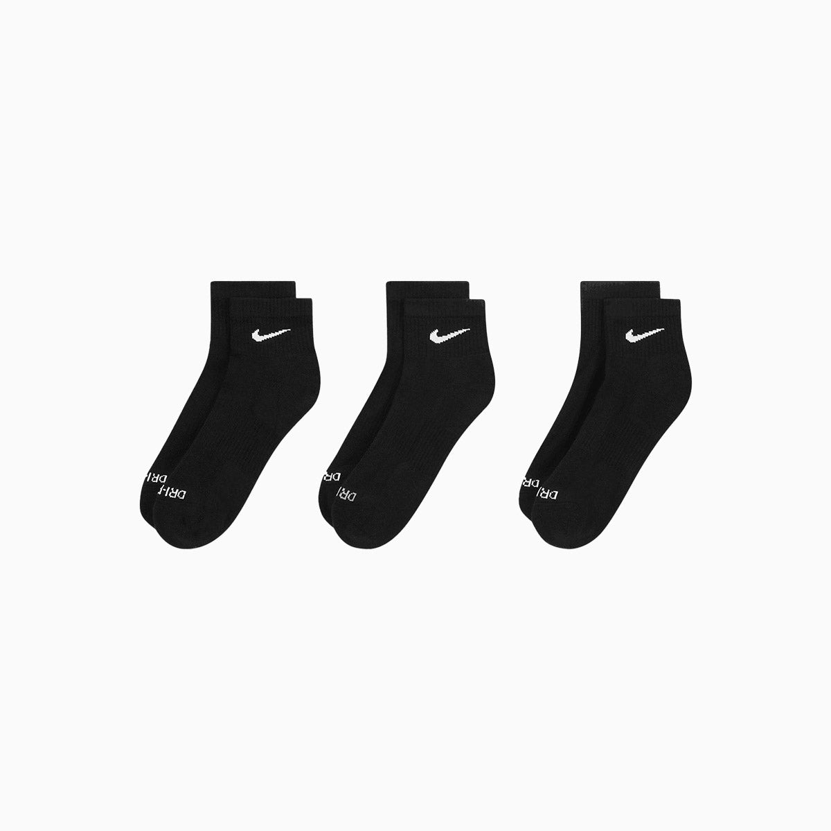 Men's Nike Everyday Plus Cushioned Ankle Socks (3 Pairs)