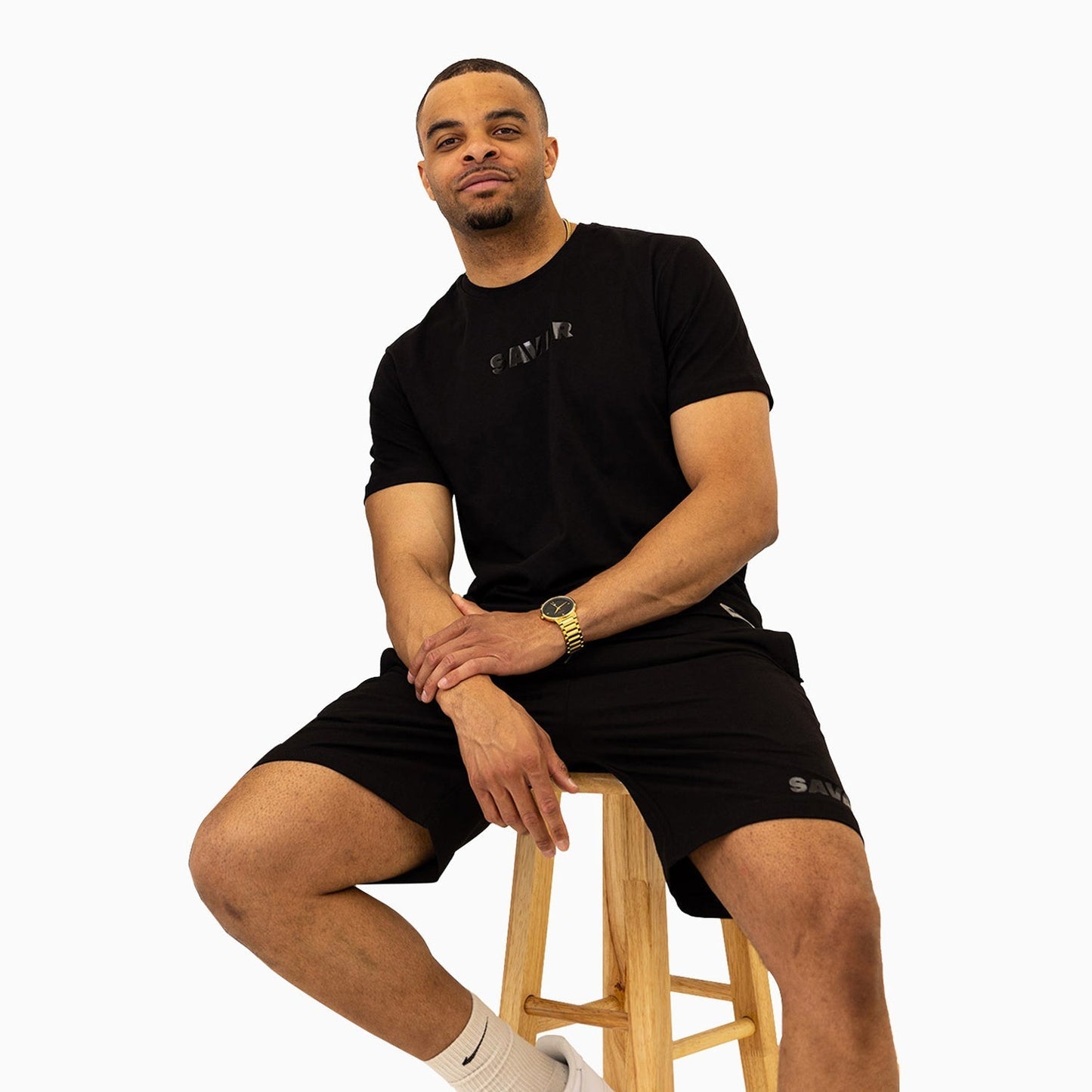 Men's Savar T-Shirt And Shorts Outfit