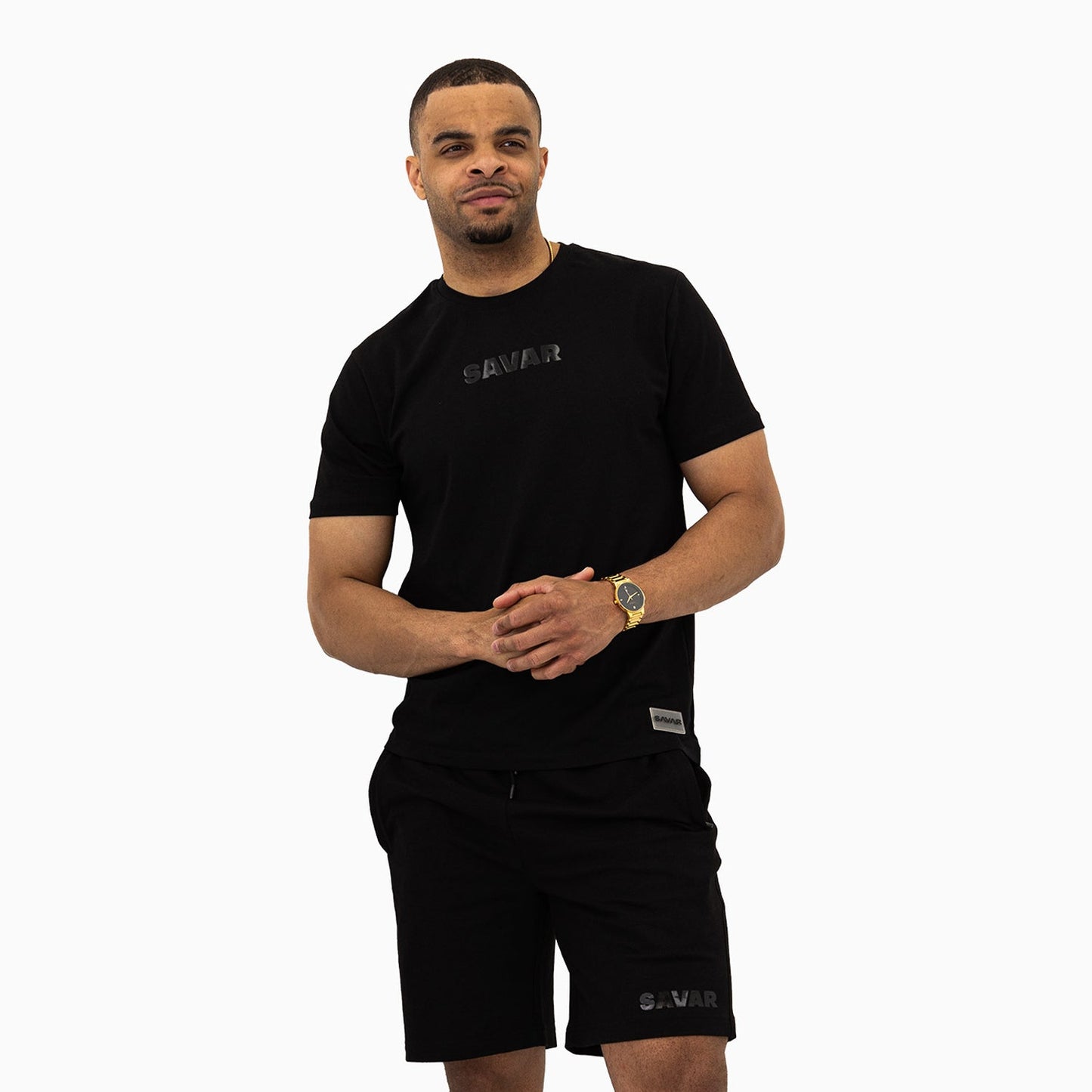 Men's Savar T-Shirt And Shorts Outfit
