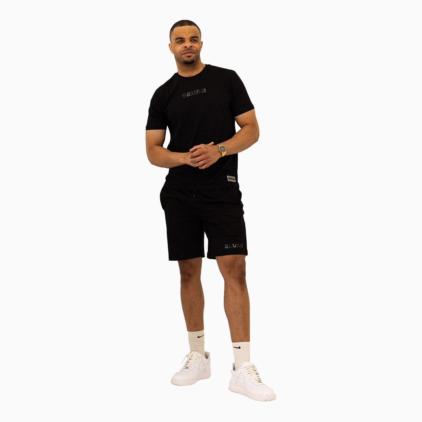 Men's Savar T-Shirt And Shorts Outfit