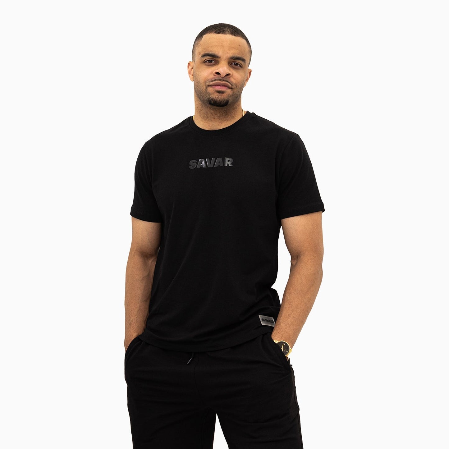 Men's Savar T-Shirt And Shorts Outfit