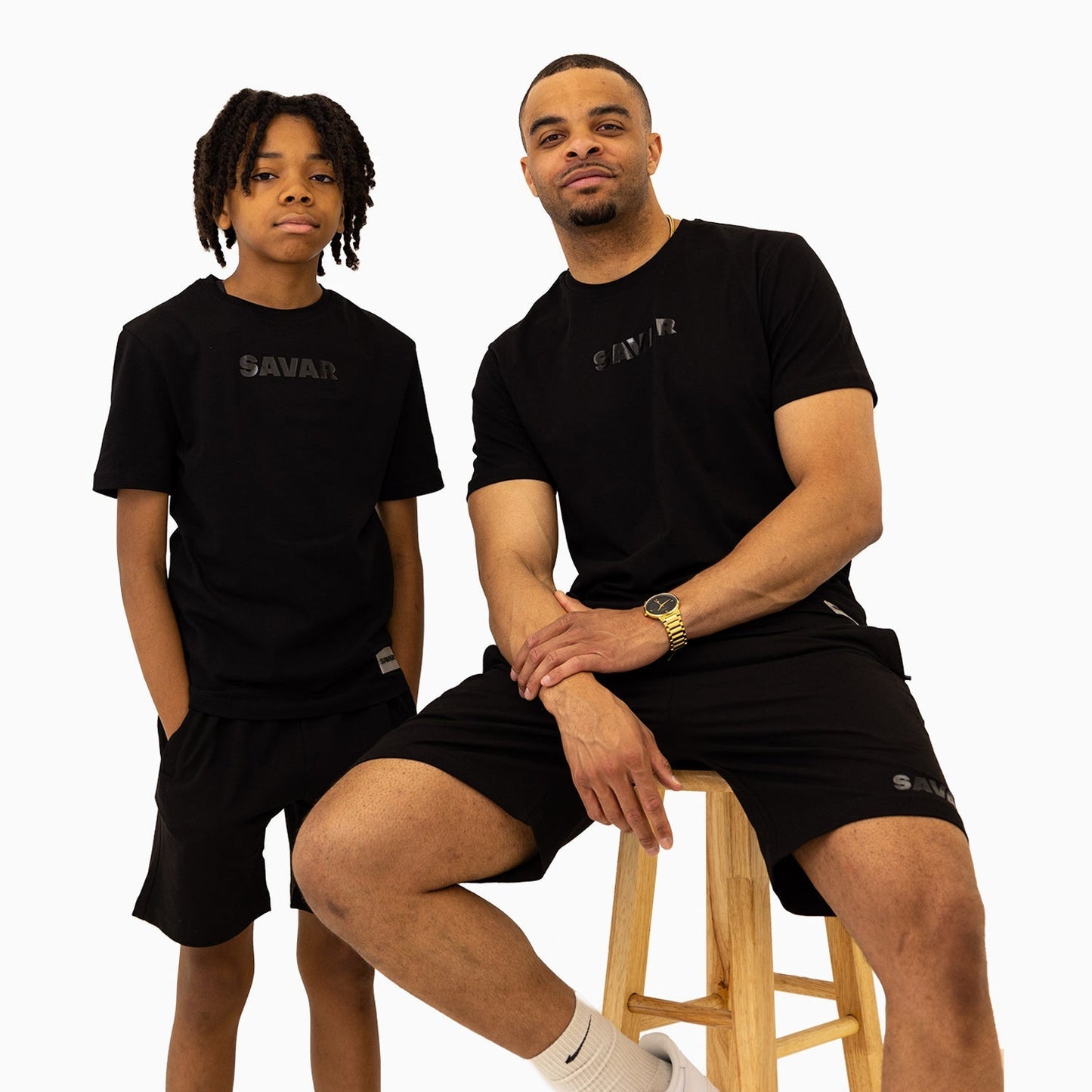 Men's Savar T-Shirt And Shorts Outfit