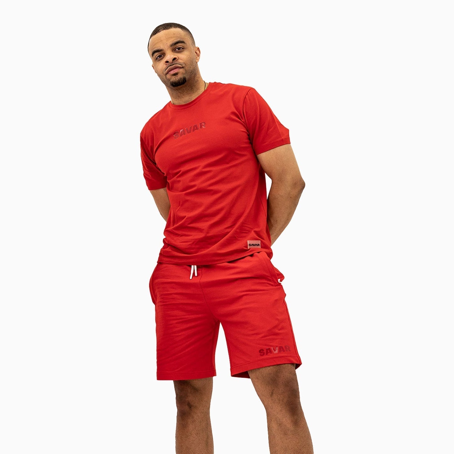 Men's Savar T-Shirt And Shorts Outfit