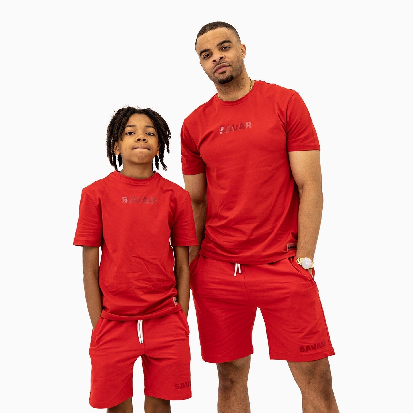 Men's Savar T-Shirt And Shorts Outfit