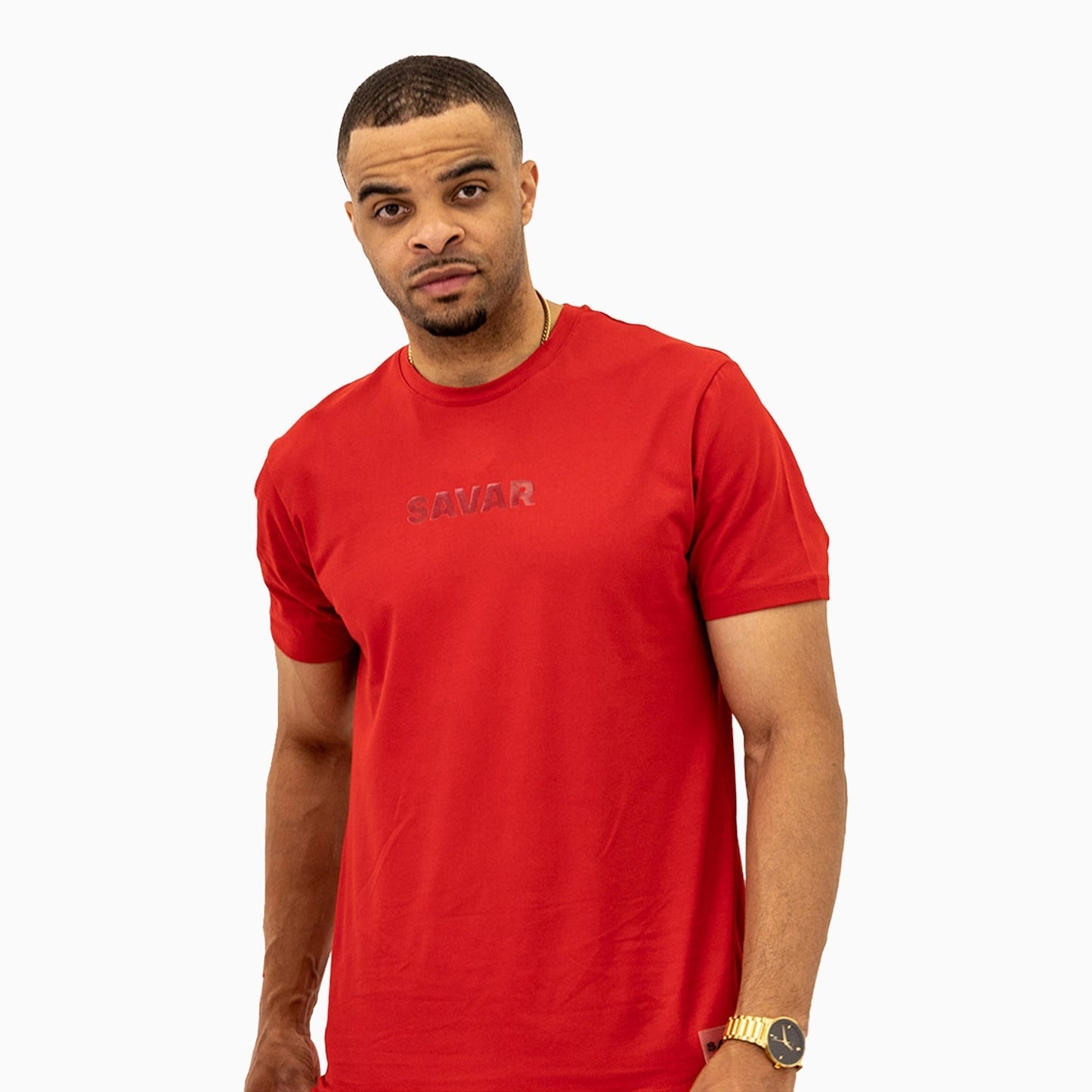 Men's Savar T-Shirt And Shorts Outfit