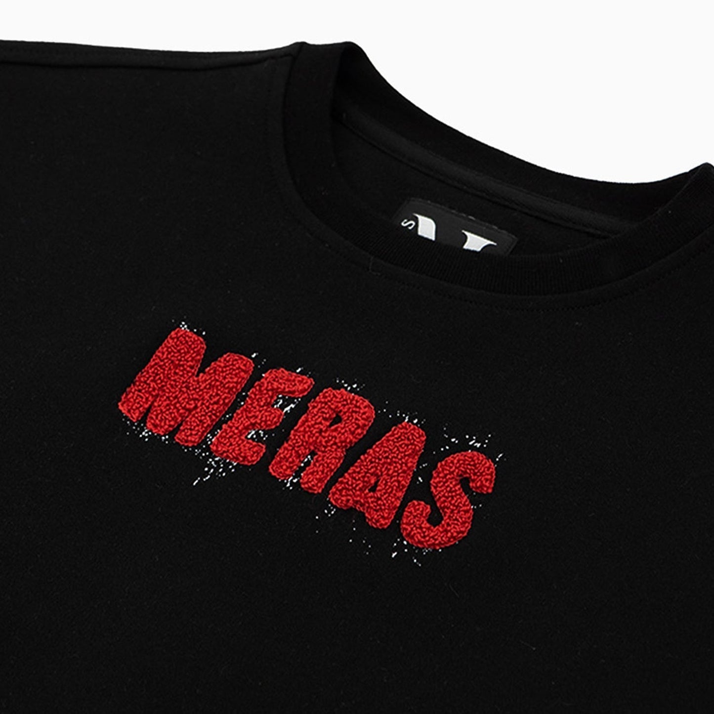 Kid's Chenille Patch Crew Neck Sweatshirt